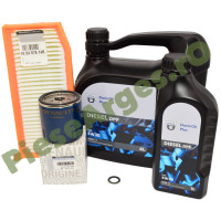 Pachet Revizie 1.5 dCi Euro 6 / 5 LOGAN 2, SANDERO 2, DUSTER 2, Dacia Oil 5W30 DPF