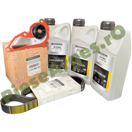 Pachet Revizie Pompa Apa 1.0TCe, LOGAN 3, SANDERO 3, LOGAN 2, DUSTER 2, Renault 210100638R + 117209538R + 7711947052