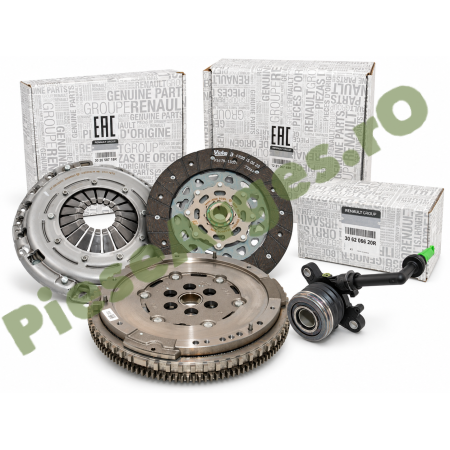 Pachet Ambreiaj Complet Original Renault LOGAN 3, SANDERO 3, JOGGER, DUSTER 2/3 1.0 TCe / ECO-G 100 – 302051336R + 306206620R + 123100749R