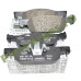 Pachet Placute si Discuri Frana LOGAN 2, SANDERO 2, Originale Renault 410604682R + 402060405R (fost 402062650R)