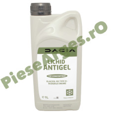 Antigel DACIA RX TIP D (B4D|B4A), Concentrat (-37° VERDE-GALBUI), Original Dacia-Renault 7711949706 ( fost 6001997196 ) Antigel DACIA RX TIP D (B4D|B4A), Concentrat (-37° VERDE-GALBUI), Original Dacia-Renault 7711949706 ( fost 6001997196 )